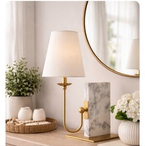 Marble Bookshelf Lamp Hearth & Hand